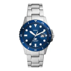 FOSSIL Montre Blue Dive Bleu* Montres Tendances