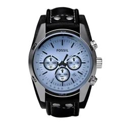 Clearance FOSSIL Montre Coachman Bleu