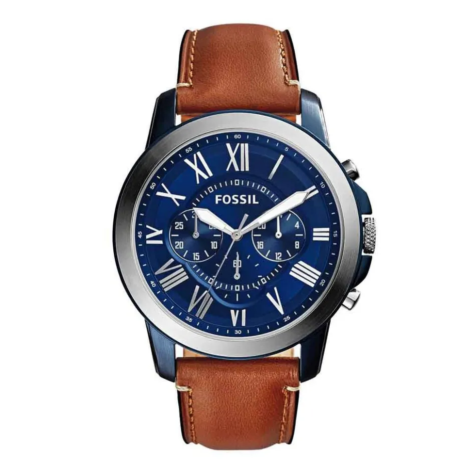 FOSSIL Montre Grant Bleu* Montres Classiques
