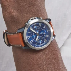 FOSSIL Montre Grant Bleu* Montres Classiques