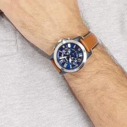 FOSSIL Montre Grant Bleu* Montres Classiques
