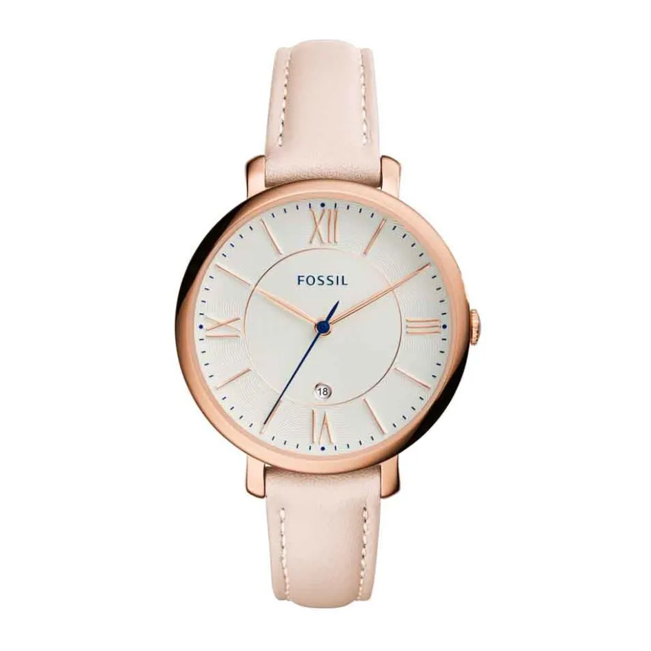 Clearance FOSSIL Montre Jacqueline Blanc