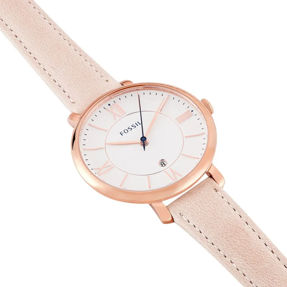 Clearance FOSSIL Montre Jacqueline Blanc