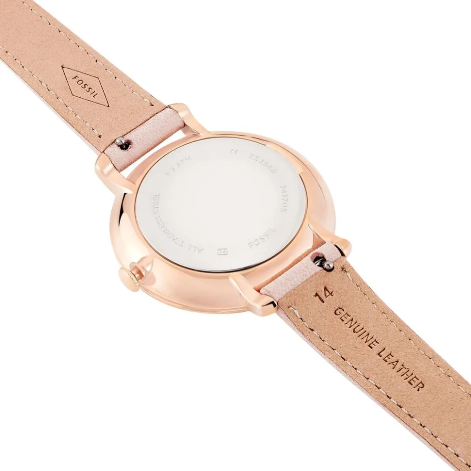 Clearance FOSSIL Montre Jacqueline Blanc