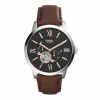 Hot FOSSIL Montre Townsman Noir