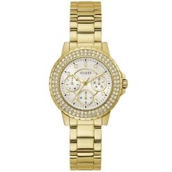 New GUESS Montre Crown Jewel Blanc