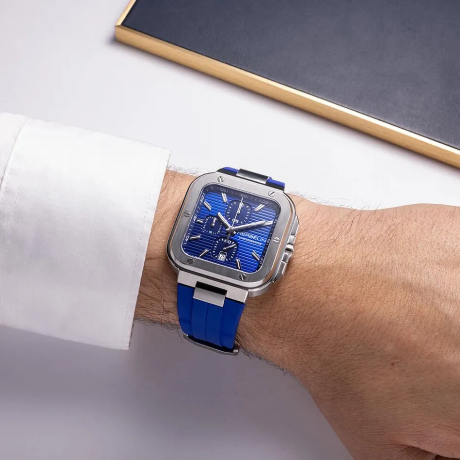 Sale HERBELIN Montre Cap Camarat Square Bleu