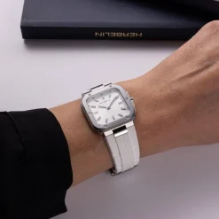 HERBELIN Montre Cap Camarat Square Argenté* Montres Made In France