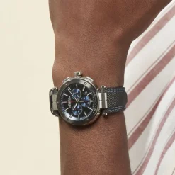 HERBELIN Montre Newport Chrono Noir Et Bleu* Montres Made In France|Montres Sport