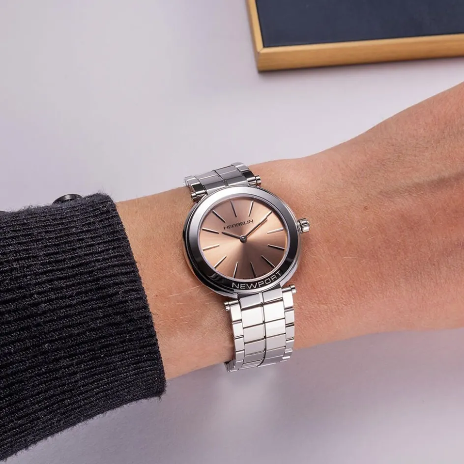 Outlet HERBELIN Montre Newport Slim Rose