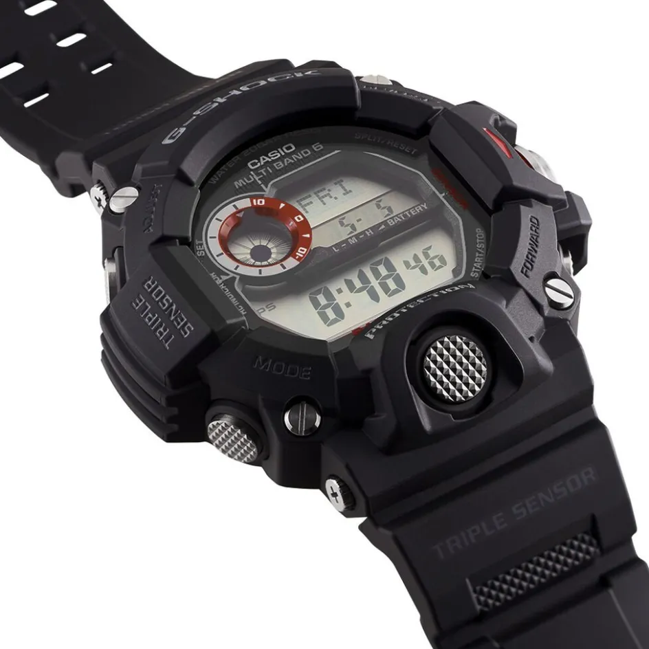 Hot CASIO G-SHOCK Montre Hybride Rangeman Gris