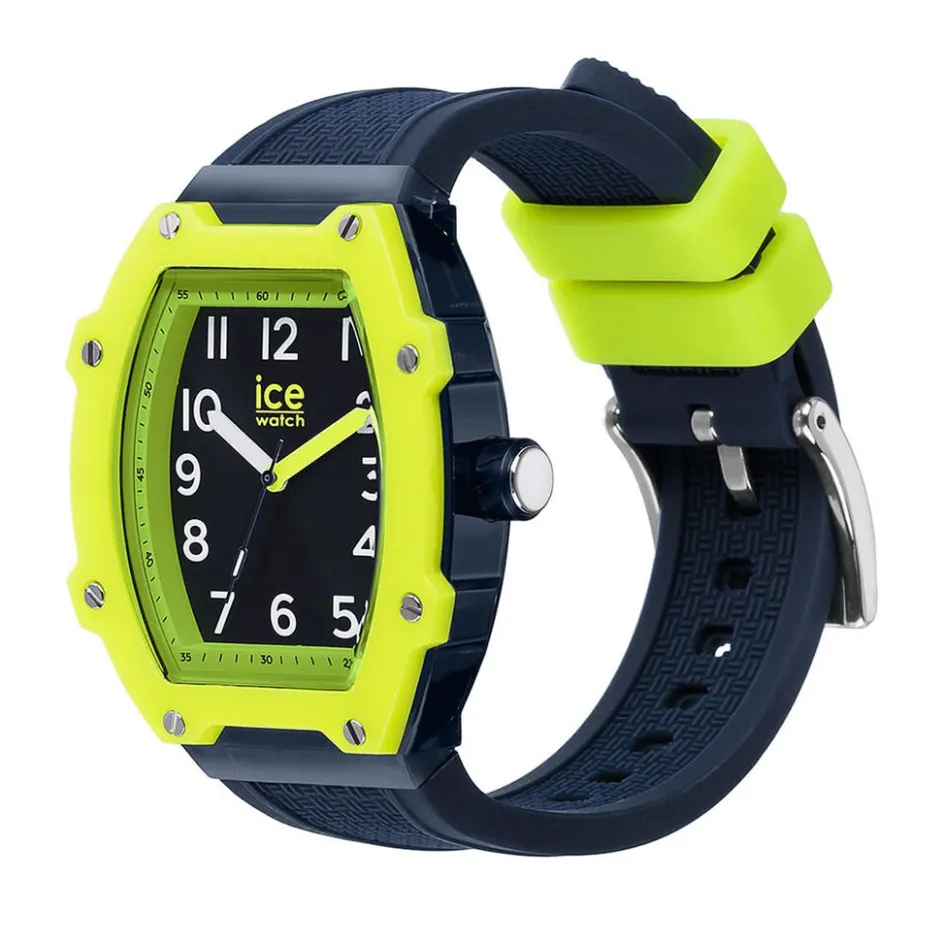 Outlet ICE WATCH Montre Boliday Bleu cadran bleu fond bleu bracelet silicone bleu