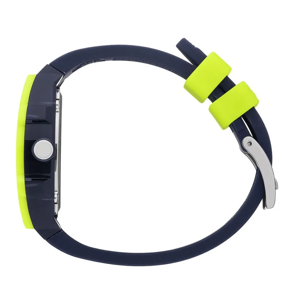 Outlet ICE WATCH Montre Boliday Bleu cadran bleu fond bleu bracelet silicone bleu