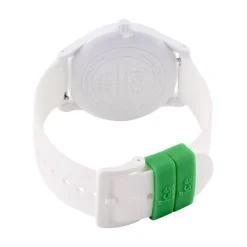New ICE WATCH Montre Solar Power Blanc cadran blanc fond blanc bracelet silicone blanc