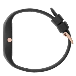 Best ICE WATCH Montre Sunset Degrade Arc En Ciel cadran noir fond multicolore bracelet silicone noire