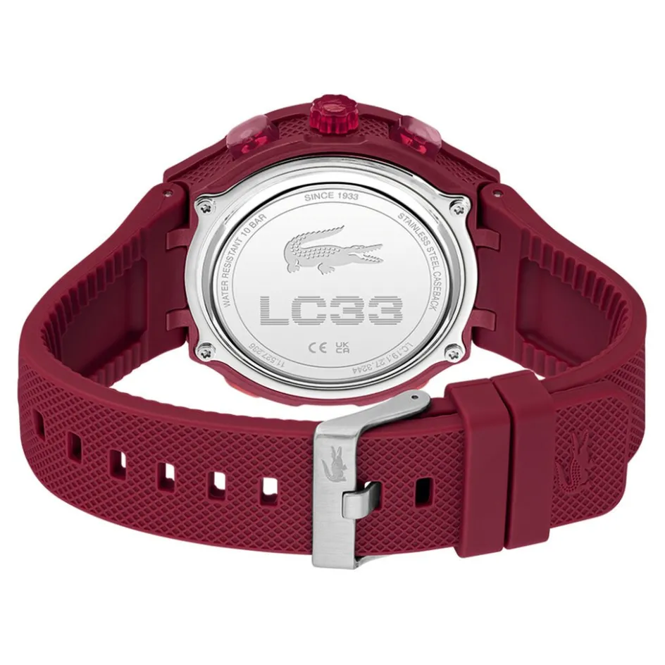 LACOSTE Montre Lc33 Bordeaux* Montres Digitales|Montres Petits Prix