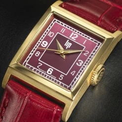 LIP Montre Churchill C18 Bordeaux* Montres Made In France