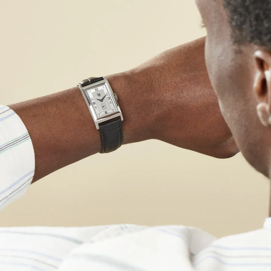 LIP Montre Churchill T24 Argenté* Montres Made In France|Montres Classiques