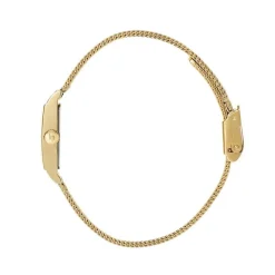 Discount LIP Montre Churchill T13 Blanc cadran doré fond blanc bracelet acier doré