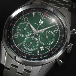 LIP Montre Himalaya Chrono Vert* Montres Made In France|Montres Sport