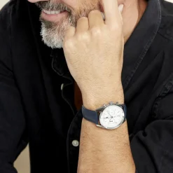 LIP Montre Himalaya Chrono Blanc Argenté* Montres Made In France|Montres Classiques