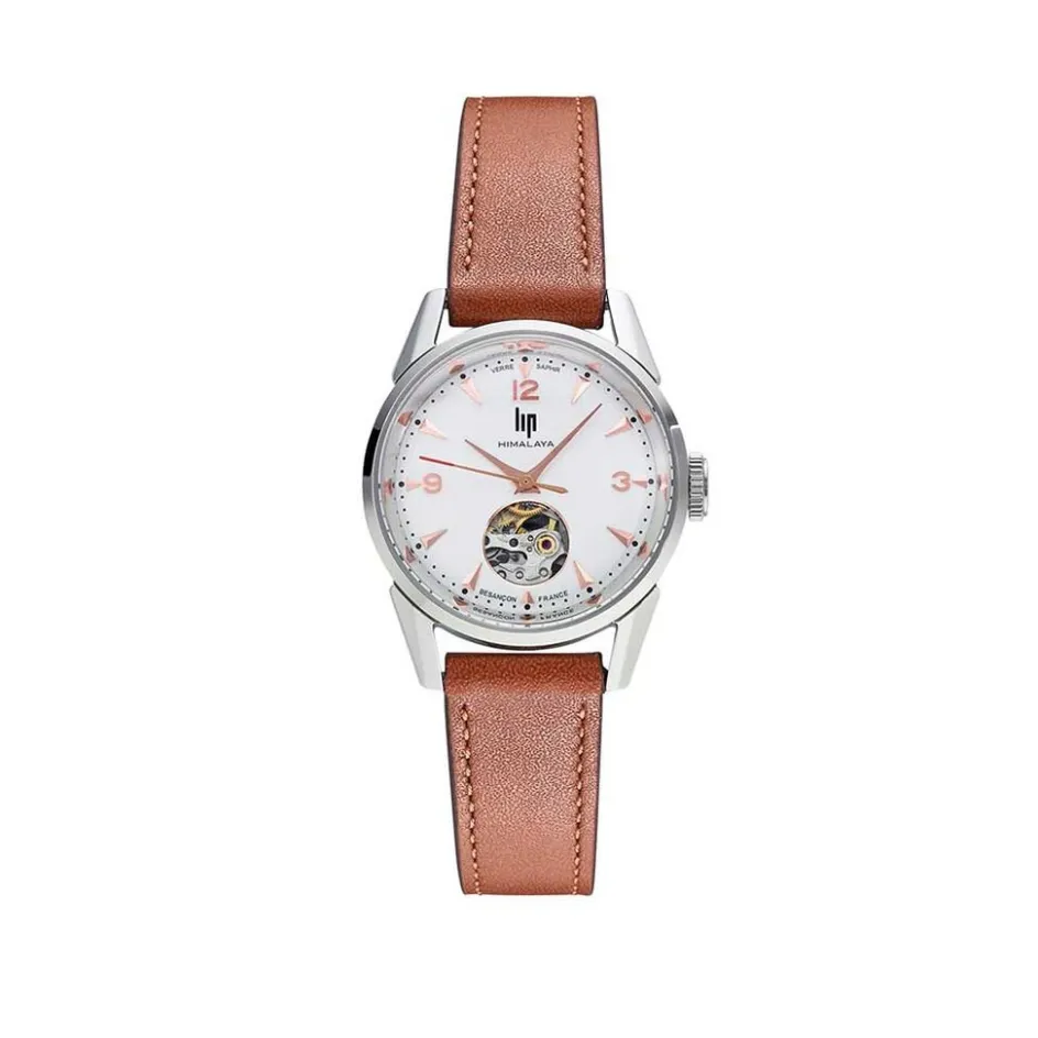 LIP Montre Himalaya C艙ur Battant Argenté* Montres Made In France|Montres Classiques