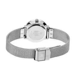 New LIP Montre Himalaya Dauphine 29 Argenté cadran argenté fond argenté bracelet acier argenté