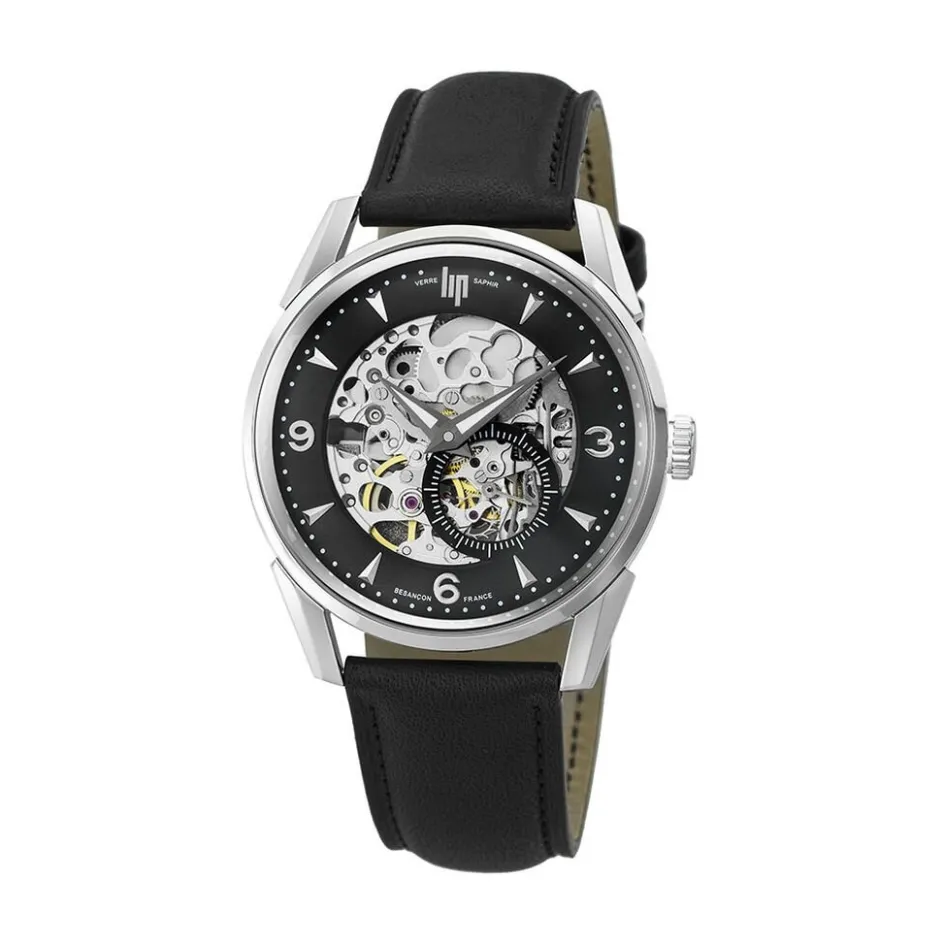 LIP Montre Himalaya Squelette Noir* Montres Made In France|Montres Squelettes