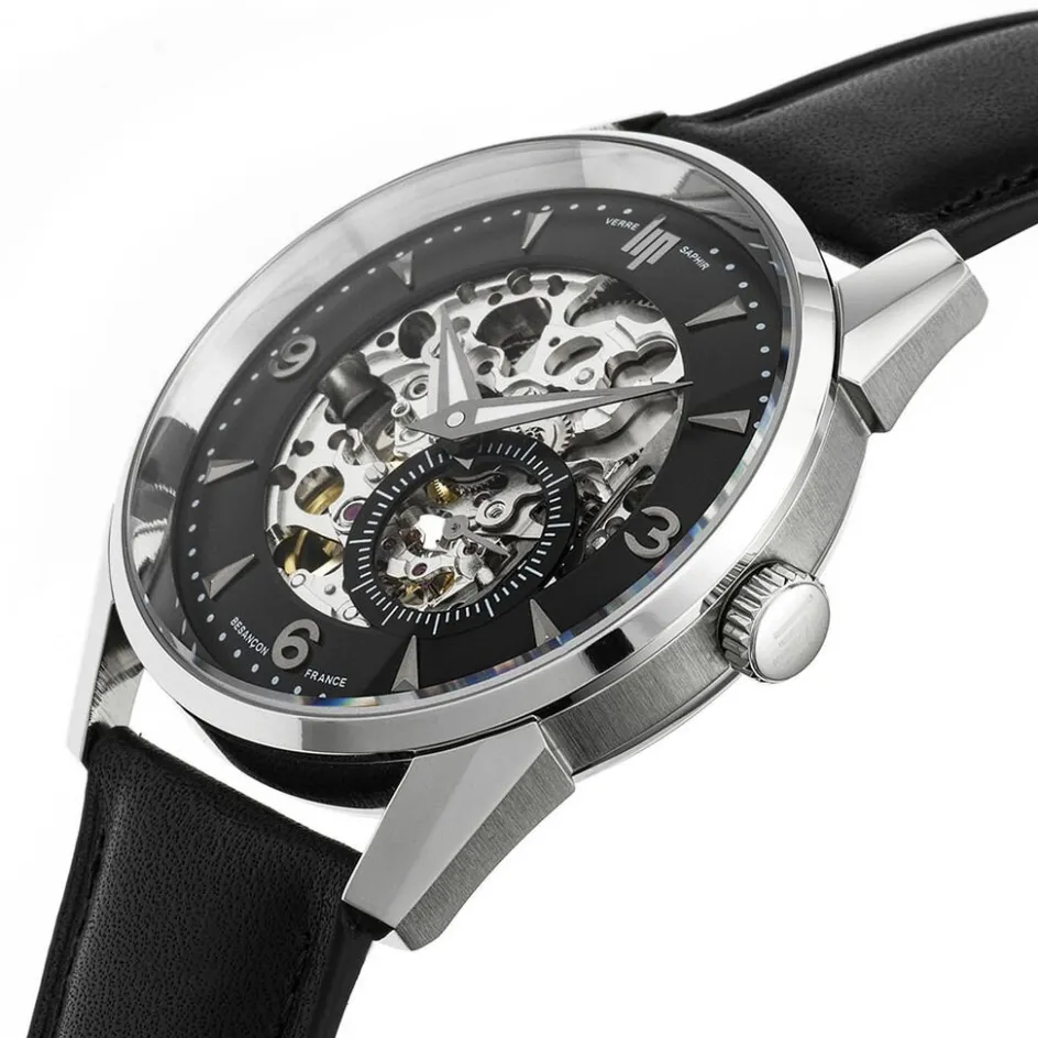 LIP Montre Himalaya Squelette Noir* Montres Made In France|Montres Squelettes