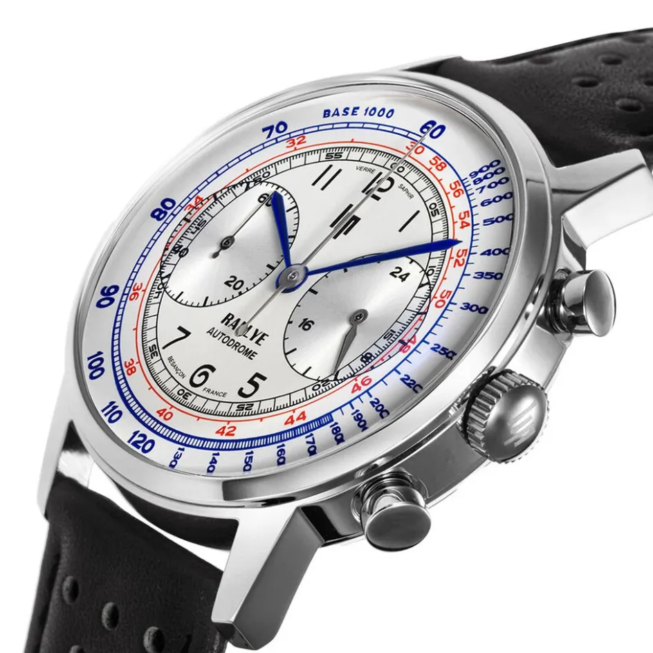 Hot LIP Montre Rallye Autodrome Argenté