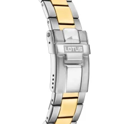 New LOTUS Montre Freedom Collection Argenté cadran argenté fond argenté bracelet acier bicolore