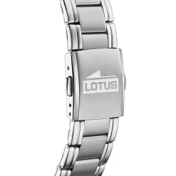 Outlet LOTUS Montre Multifunction Vert cadran argenté fond vert bracelet acier argenté