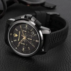 MASERATI Montre Successo Chrono Noir* Montres Classiques