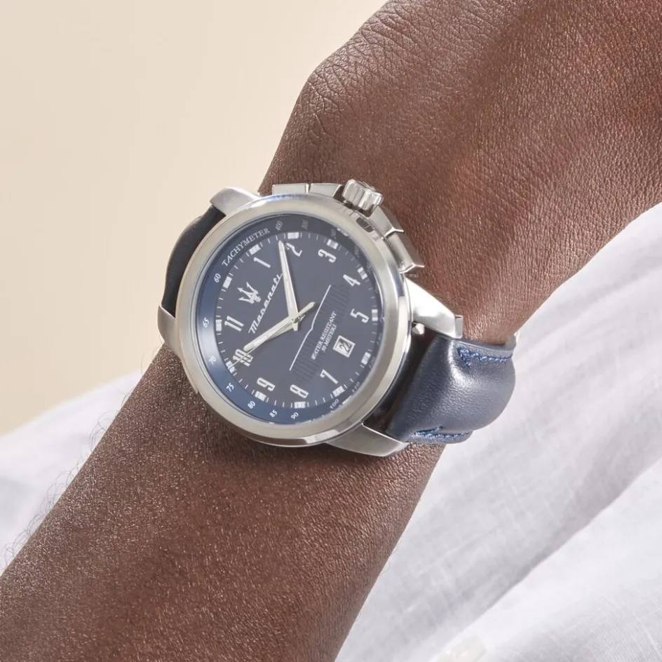 MASERATI Montre Successo Bleu* Montres Classiques