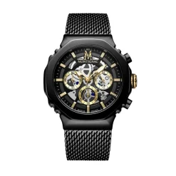 Sale MONTIGNAC Montre Octagon Noir