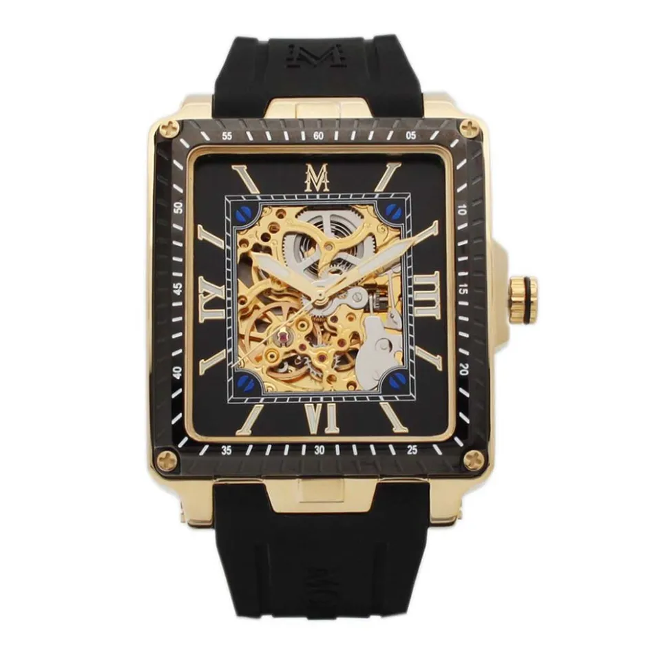 MONTIGNAC Montre Square Automatique Noir* Montres Tendances|Montres Automatiques