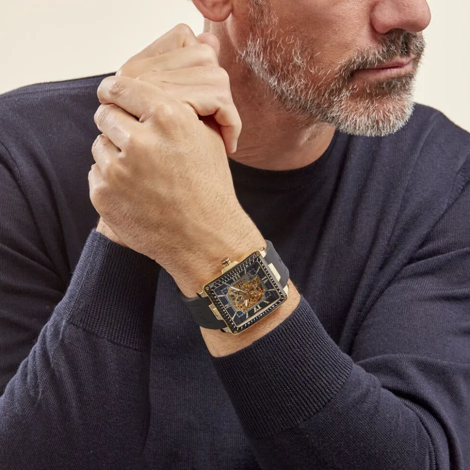 MONTIGNAC Montre Square Automatique Noir* Montres Tendances|Montres Automatiques