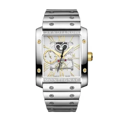 MONTIGNAC Montre Square Blanc* Montres Made In France