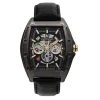 MONTIGNAC Montre Tonneau Noir* Montres Made In France|Montres Squelettes