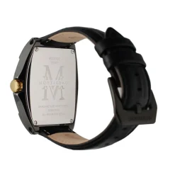 MONTIGNAC Montre Tonneau Noir* Montres Made In France|Montres Squelettes