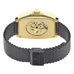 MONTIGNAC Montre Tonneau Automatique Noir* Montres Made In France|Montres Squelettes