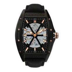 MONTIGNAC Montre Tonneau Automatiquev Noir* Montres Squelettes|Montres Sport
