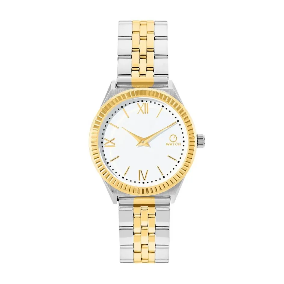 O WATCH Montre Awesome Blanc* Montres Classiques|Montres Petits Prix