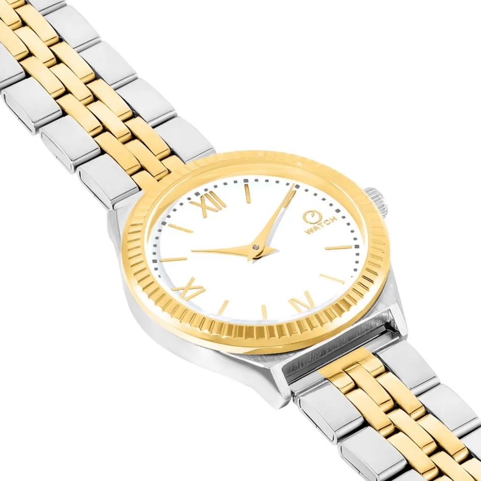 O WATCH Montre Awesome Blanc* Montres Classiques|Montres Petits Prix