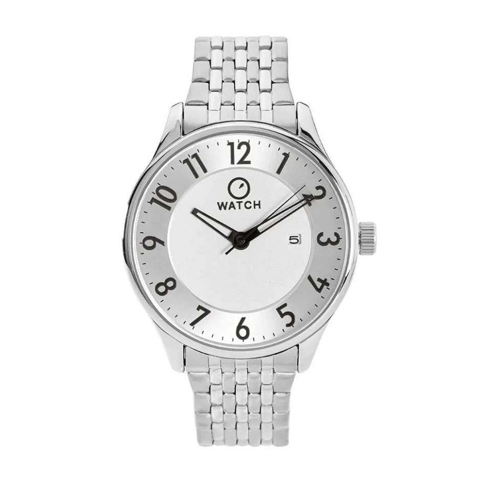 Hot O WATCH Montre Classic Argenté