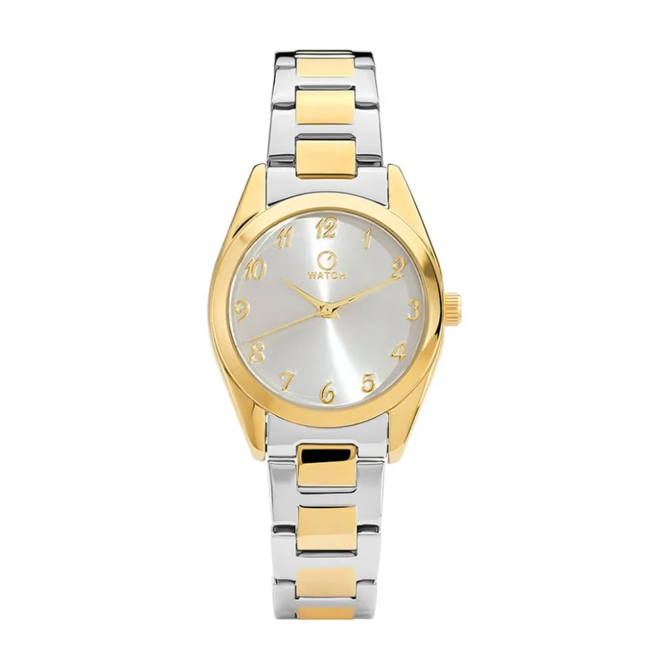 O WATCH Montre Colored Argenté* Montres Tendances|Montres Petits Prix