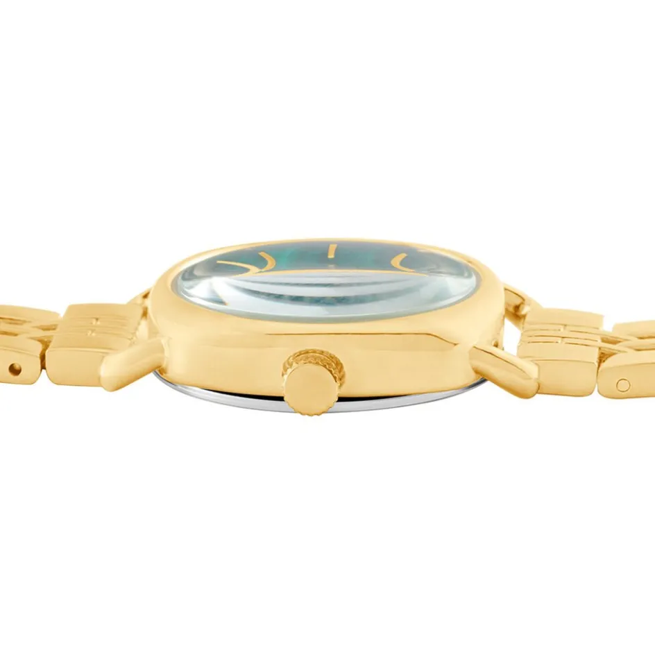 Clearance O WATCH Montre Geometric Vert