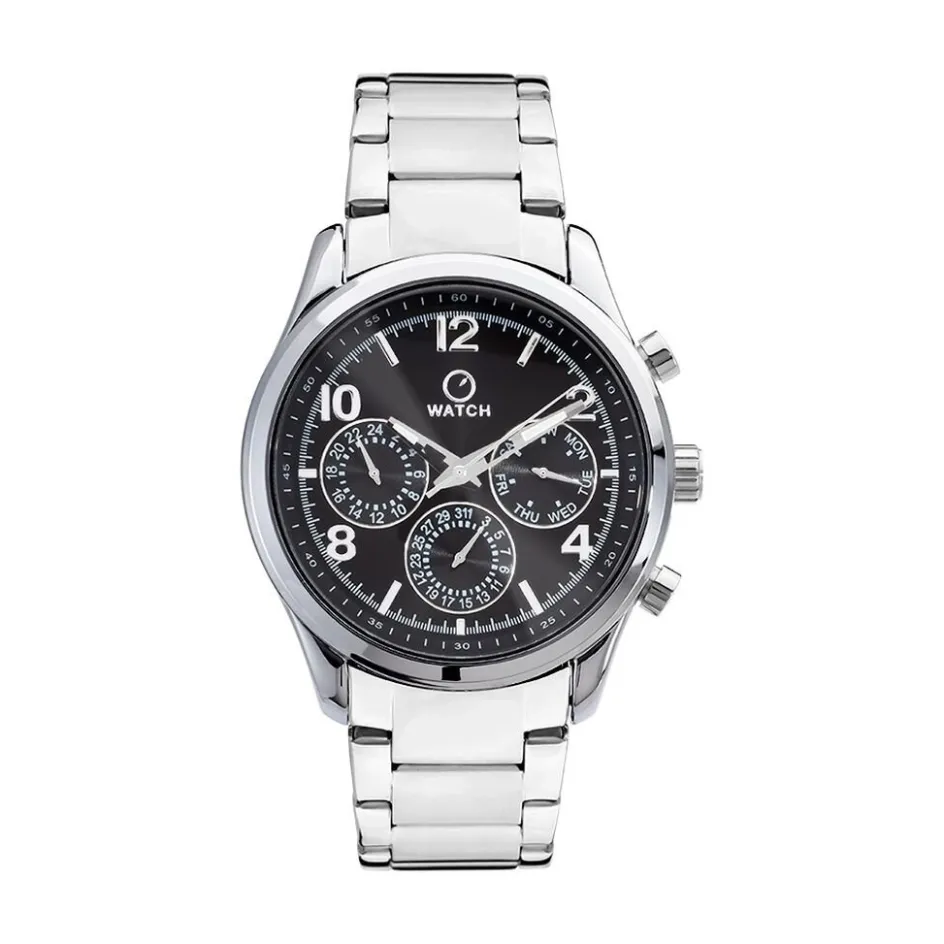 O WATCH Montre Trendy Noir