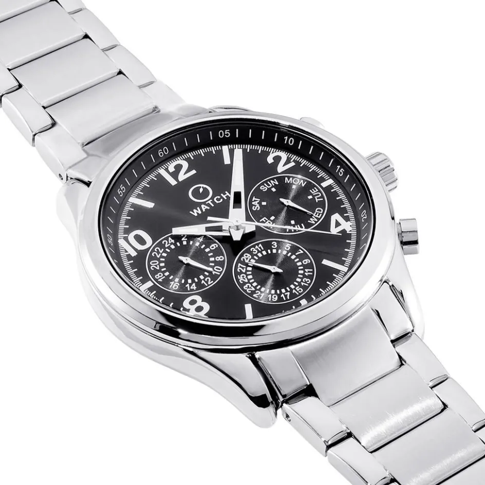 O WATCH Montre Trendy Noir