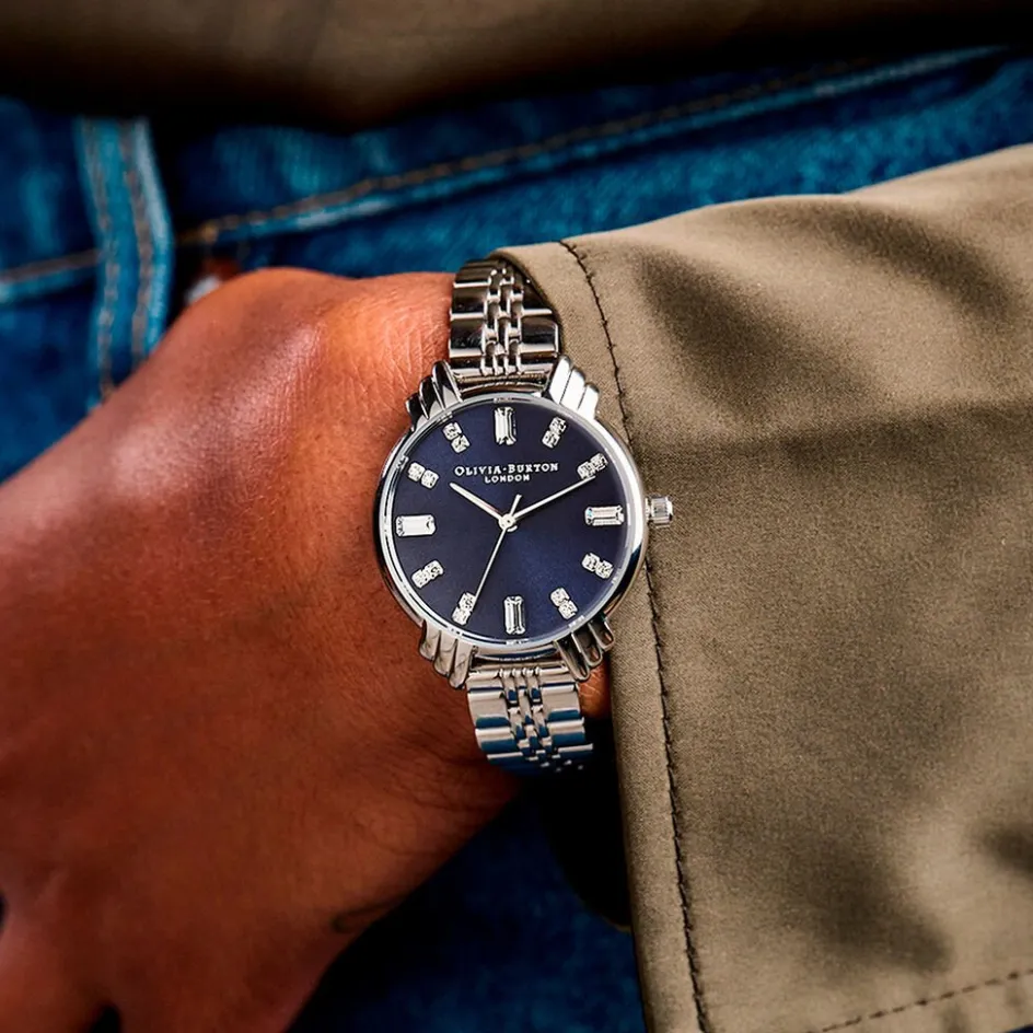 OLIVIA BURTON Montre Art Deco Bleu* Montres Tendances